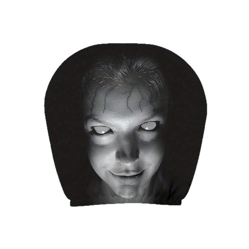 Spooky Car Headrest Cover