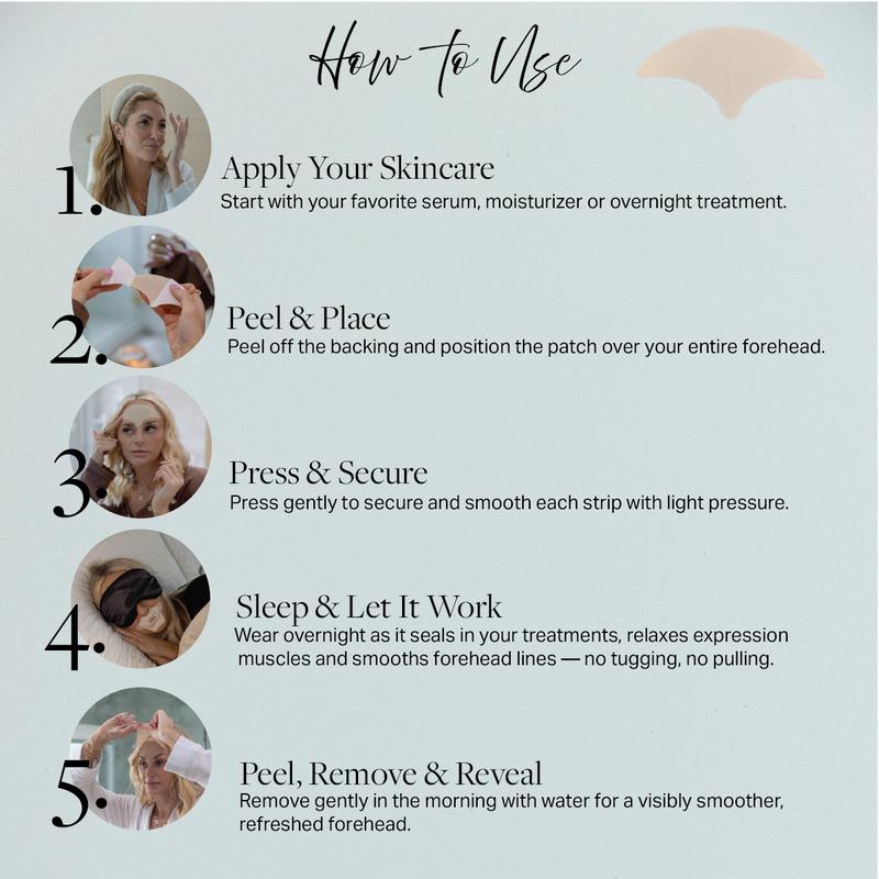 Cinta para frente selladora Bare™ Serum
