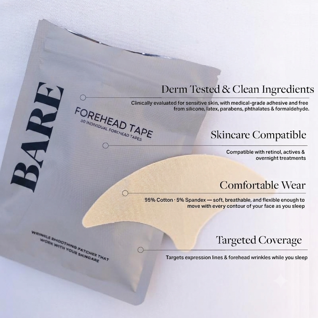 Cinta para frente selladora Bare™ Serum